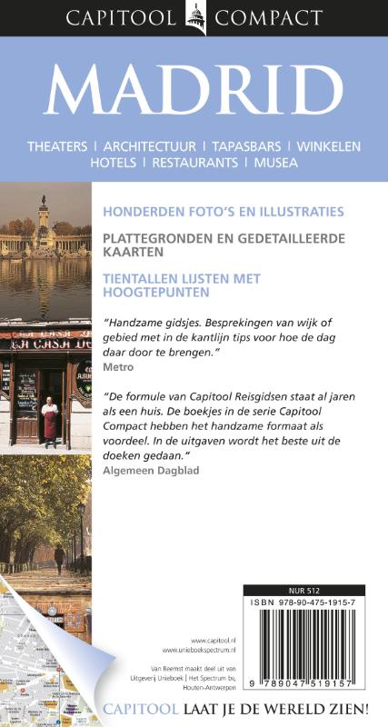 Capitool Compact Madrid / Capitool Compact achterkant