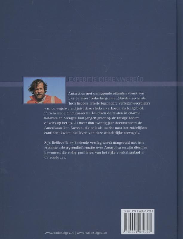 Antarctica domein van de pinguins achterkant