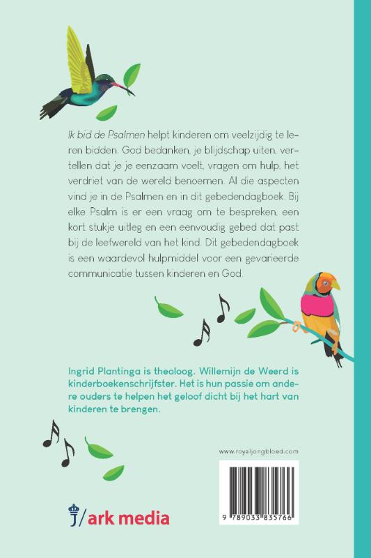Ik bid de Psalmen achterkant