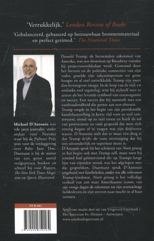 Nooit genoeg achterkant