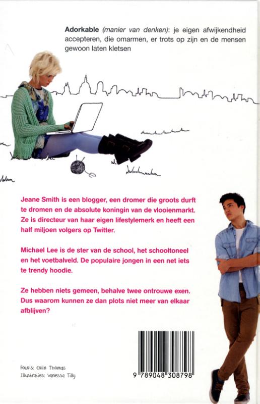 Adorkable achterkant