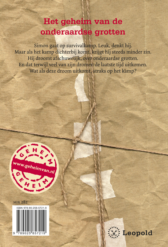 Het geheim van de onderaardse grotten achterkant