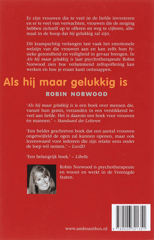 Als hij maar gelukkig is achterkant