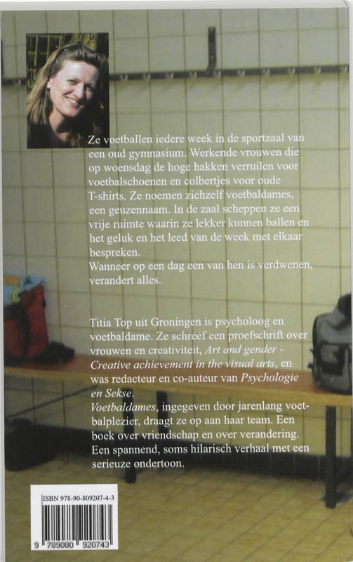 Voetbaldames achterkant