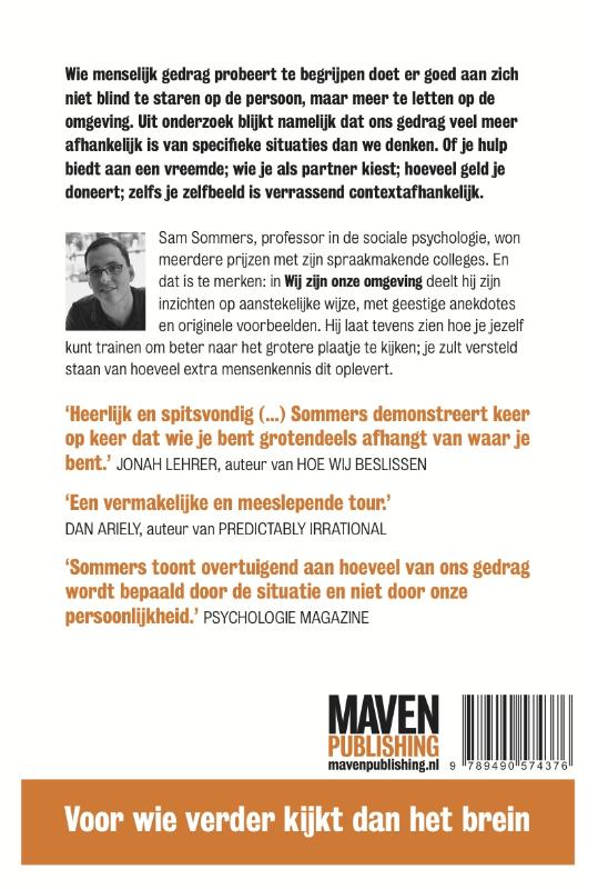 Wij zijn onze omgeving achterkant