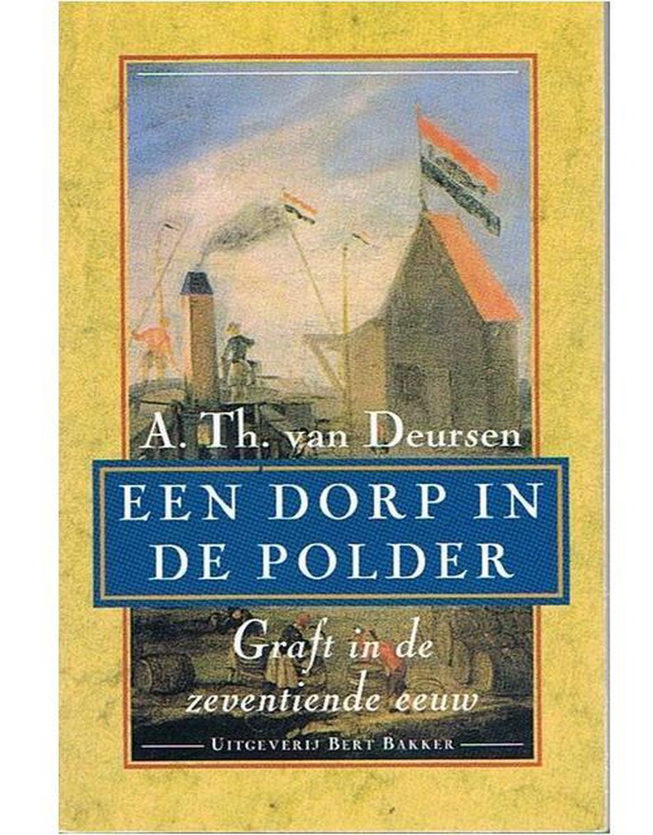 Dorp in de polder geb