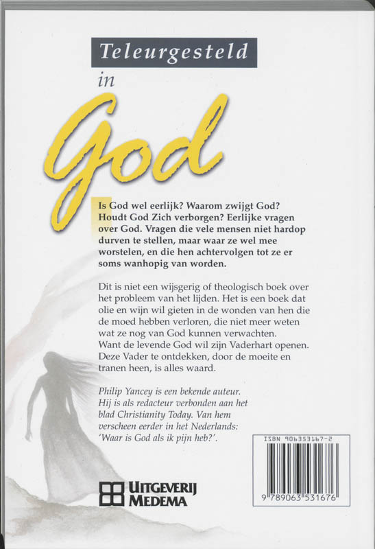 Teleurgesteld In God achterkant