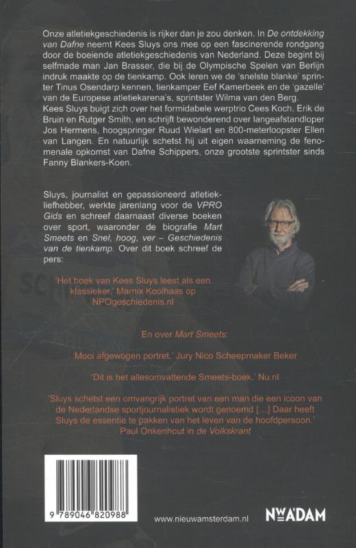 De ontdekking van Dafne achterkant