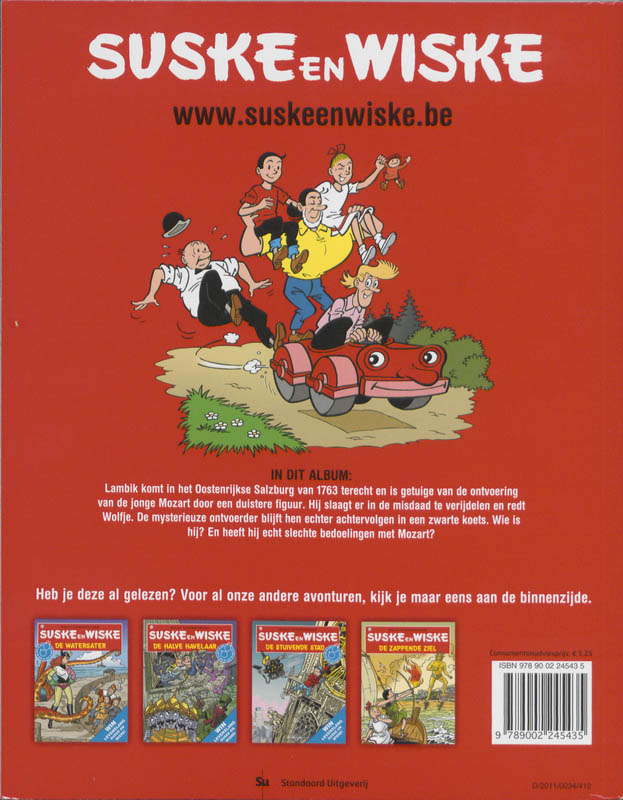 Het wondere Wolfje / Suske en Wiske / 228 achterkant