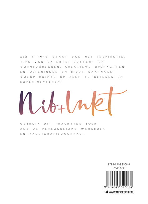 Nib + inkt achterkant