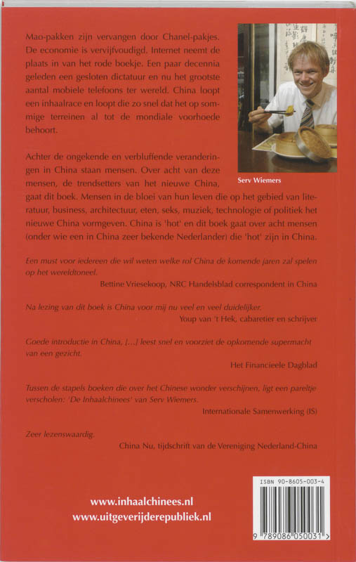 De Inhaalchinees achterkant