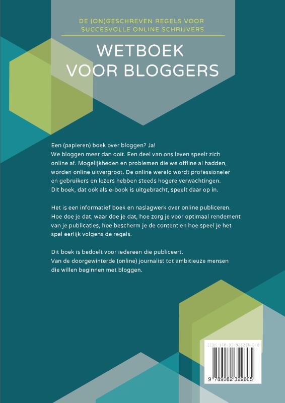 Wetboek voor bloggers achterkant