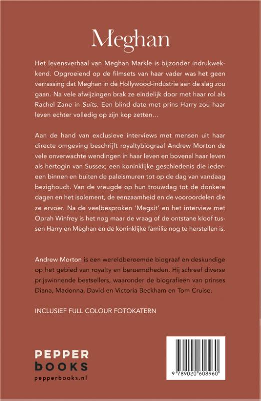 Meghan, een biografie achterkant