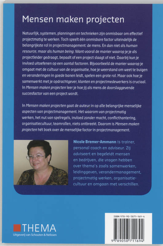 Mensen maken projecten achterkant