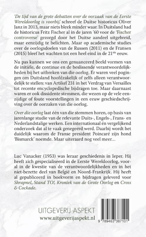 Over die oorlog achterkant