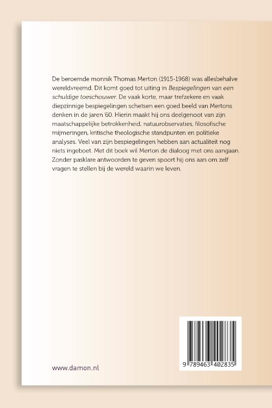 Bespiegelingen van een schuldige toeschouwer achterkant