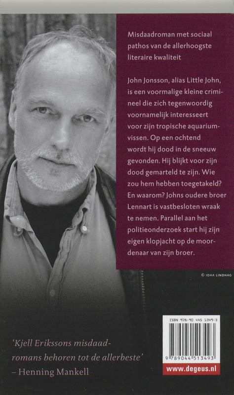 De dode in de sneeuw achterkant