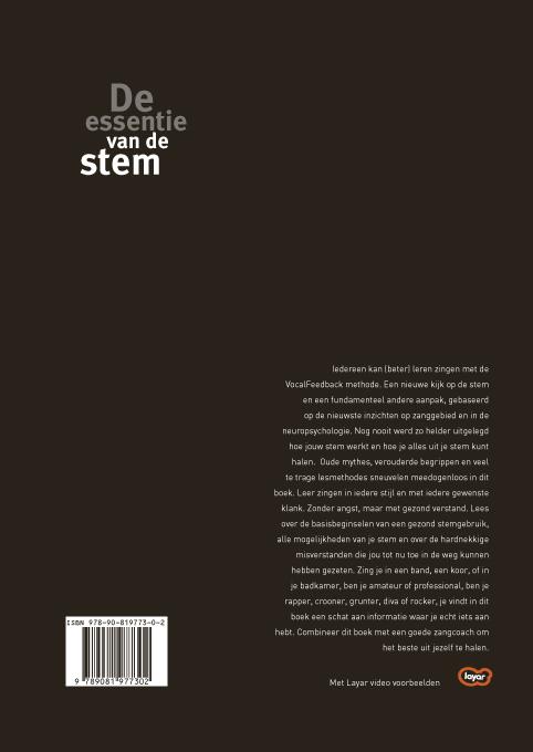 De essentie van de stem / Vocalfeedback methode / 1 achterkant