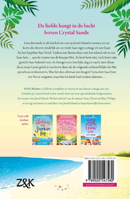 Zonlicht op Crystal Sands / Zussen van Jewel Island / 4 achterkant