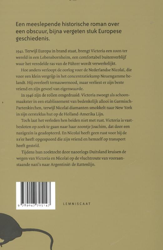 De rattenlijn achterkant