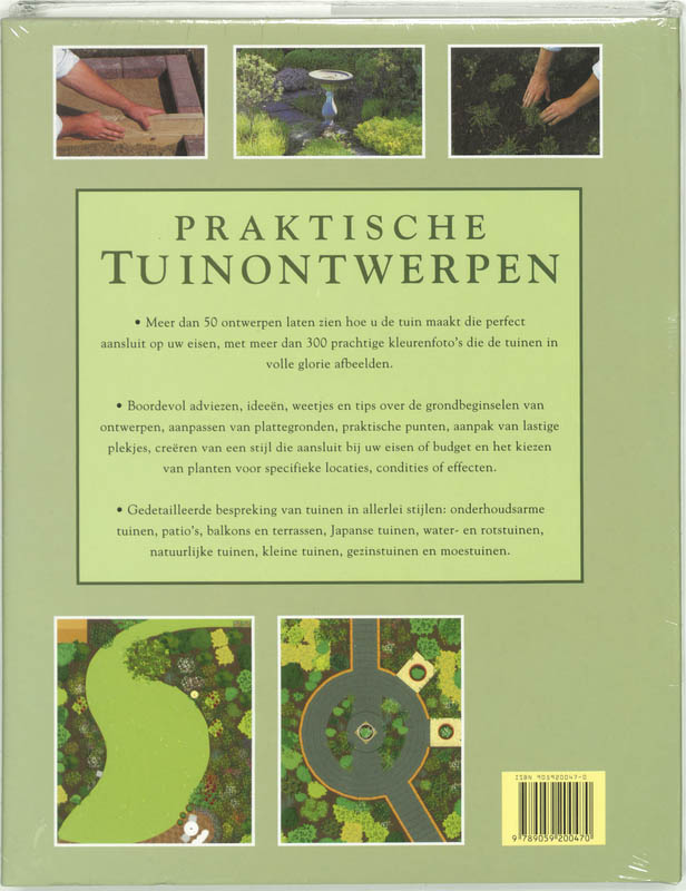 Praktische Tuinontwerpen achterkant