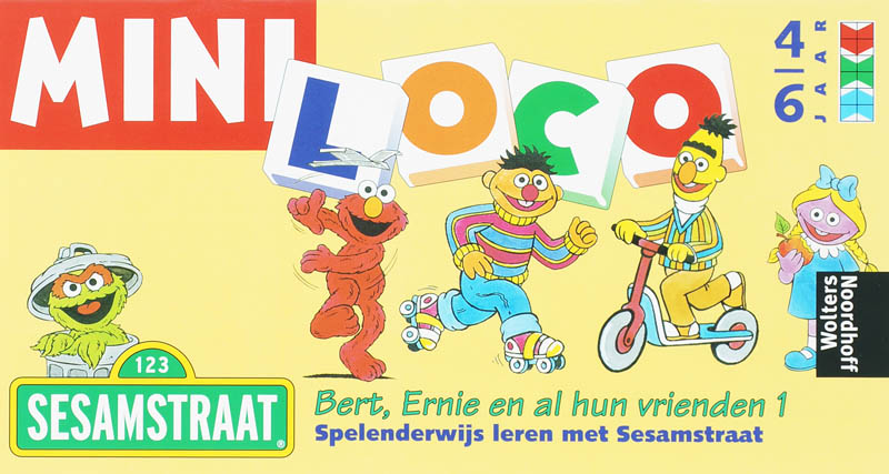 Miniloco / Sesamstraat Bert Ernie En Al Hun Vrienden 1