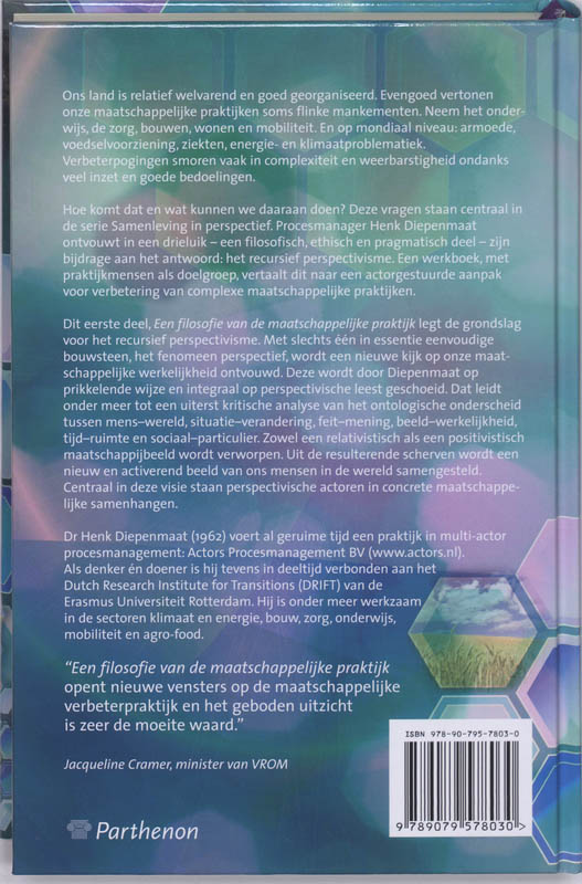 Samenleving in Perspectief 1 - Een filosofie van de maatschappelijke praktijk achterkant