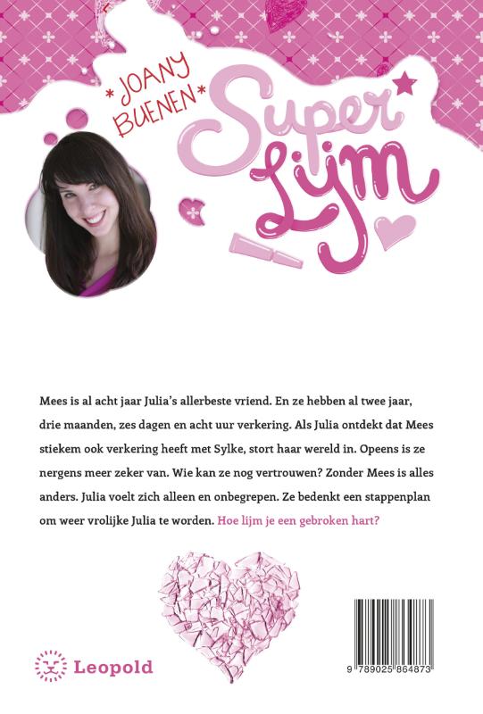 Superlijm achterkant