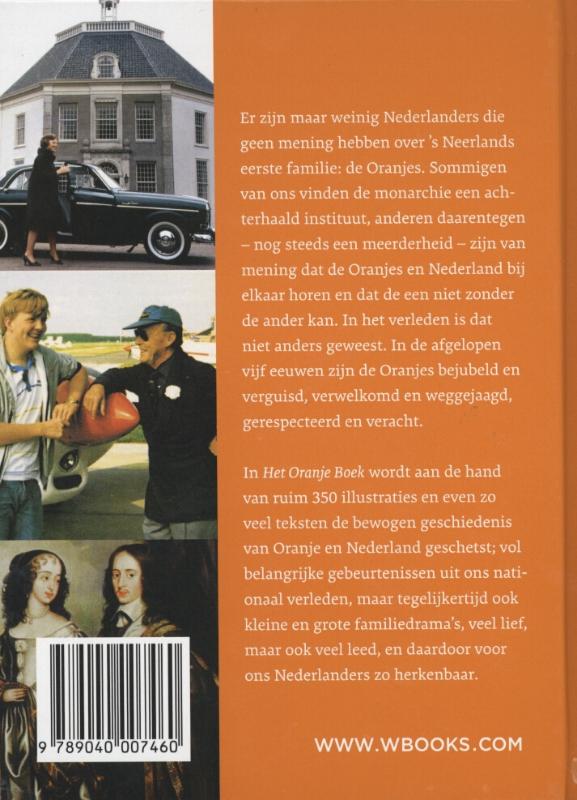 Het Oranje boek achterkant