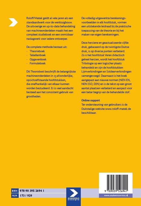 Roloff Matek machineonderdelen achterkant