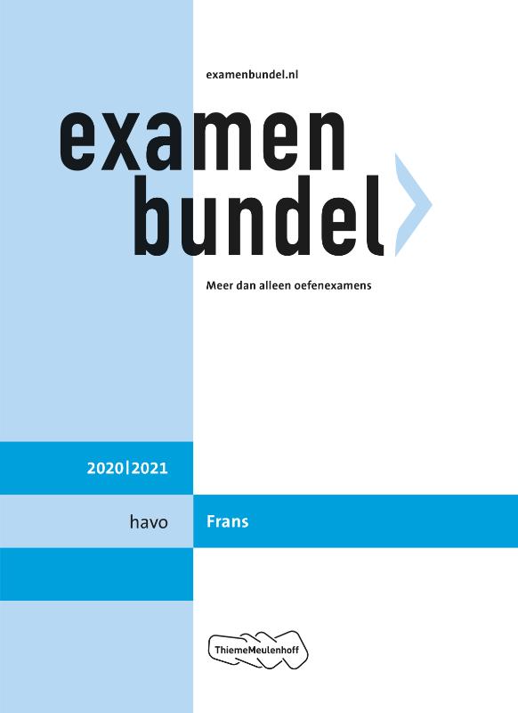Examenbundel havo Frans 2020/2021