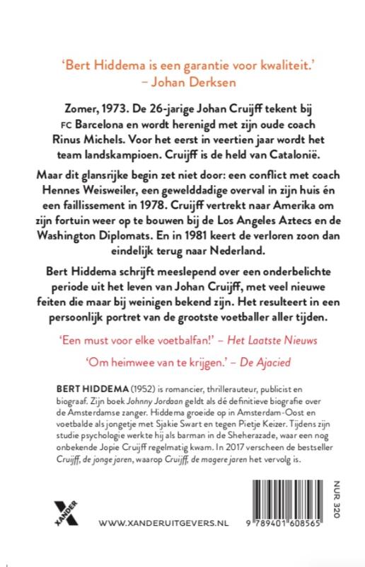 Cruijff! De magere jaren 1973-1982 achterkant