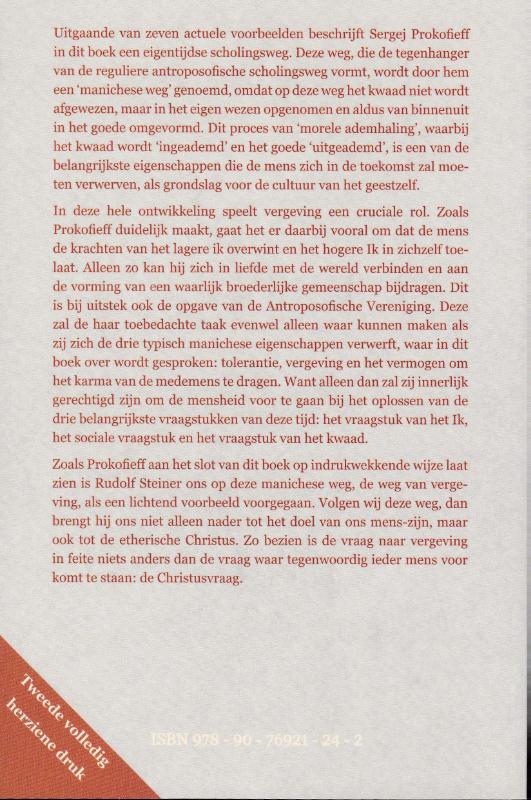 De spirituele betekenis van vergeving achterkant