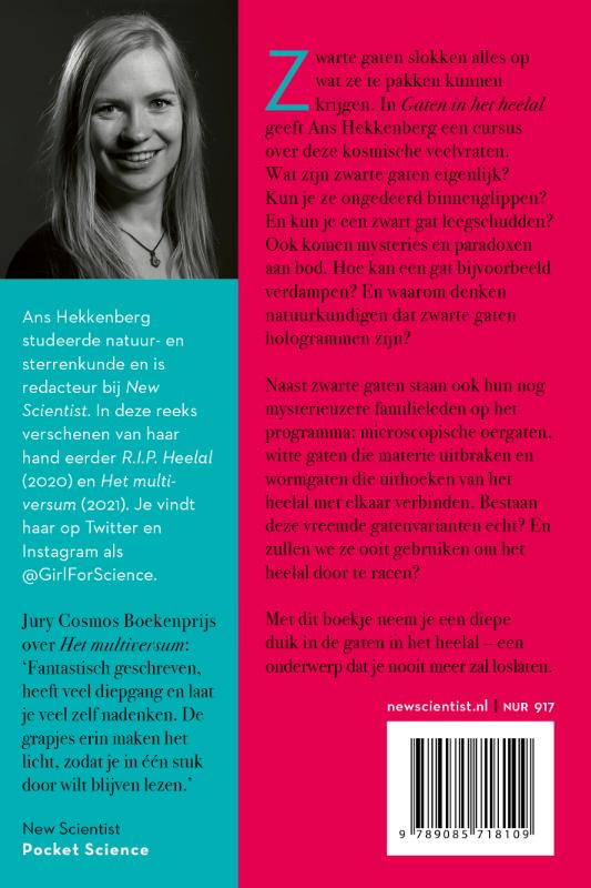 Gaten in het heelal / Pocket Science / 19 achterkant
