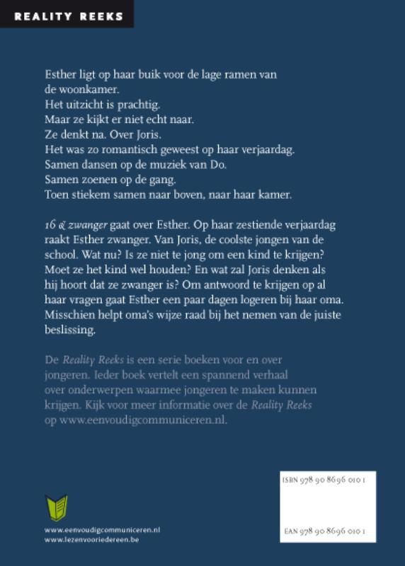 16 & zwanger / Reality Reeks / 5 achterkant