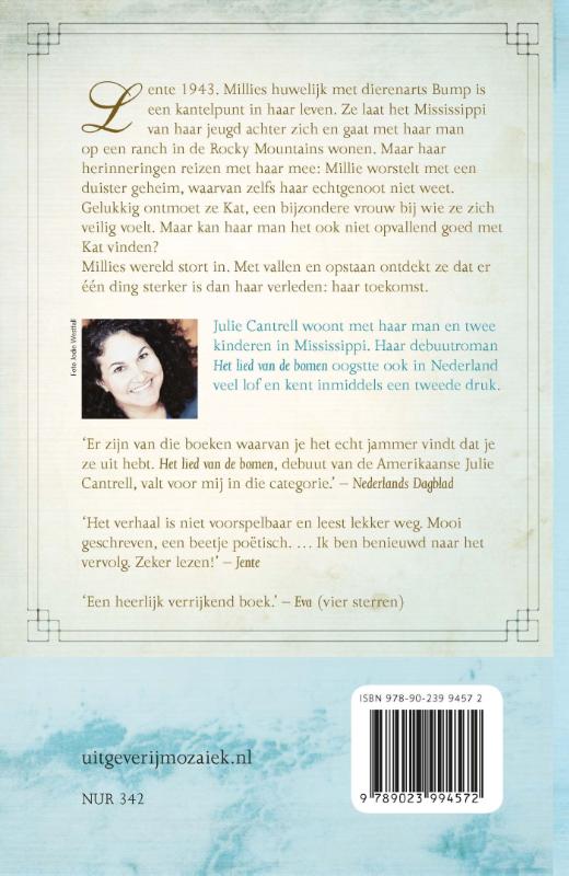 Dans van de bergen achterkant