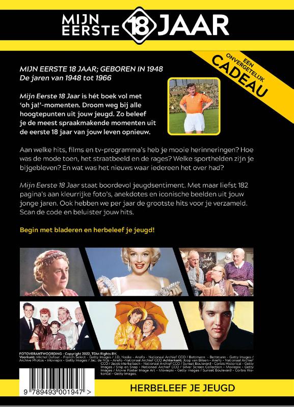 Geboren in 1948 / Mijn eerste 18 jaar achterkant