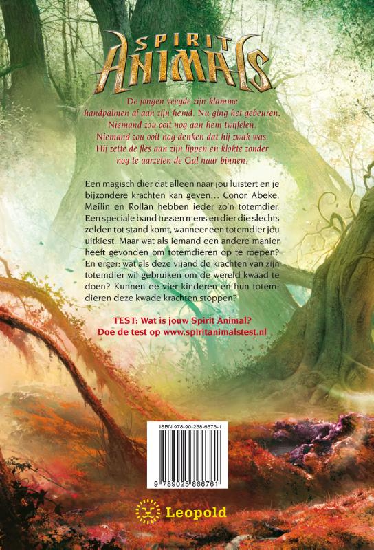 Op de vlucht / Spirit Animals / 2 achterkant