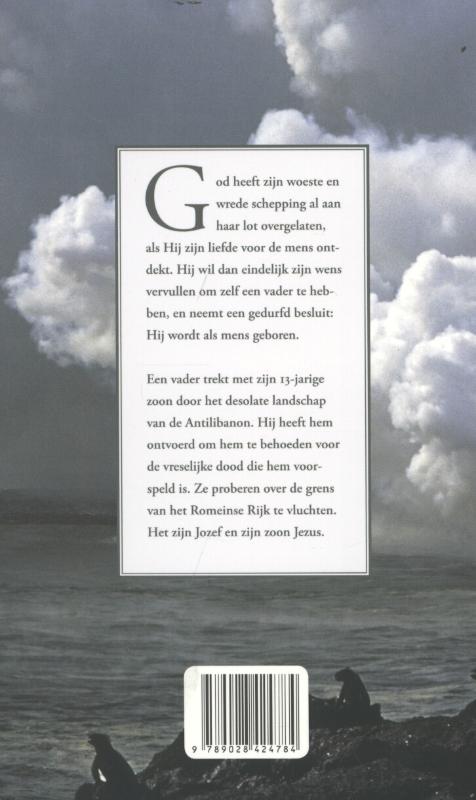 Vader van god achterkant