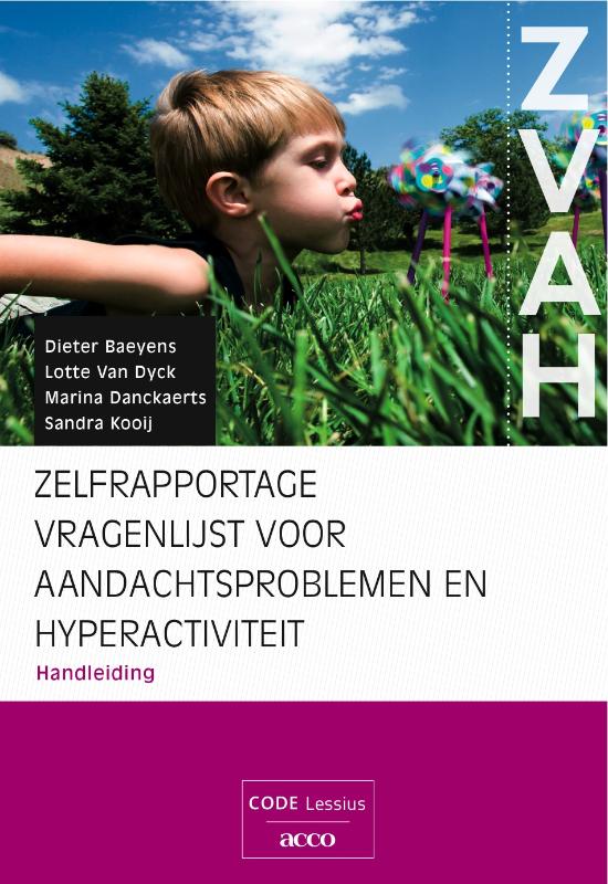 ZVAH: Zelfreportage vragenlijst voor aandachtsproblemen en hyperactiviteit (16-25jaar)