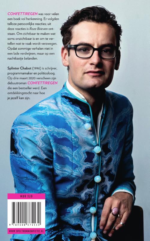 Roze Brieven achterkant