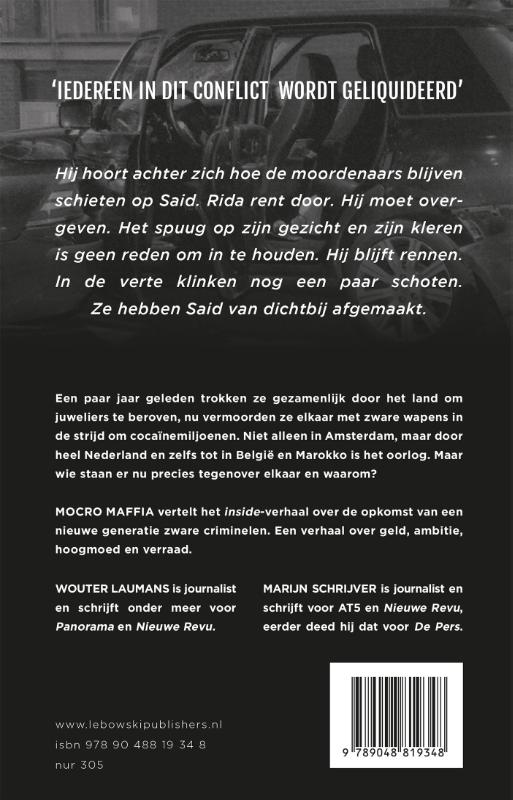 Mocro maffia achterkant