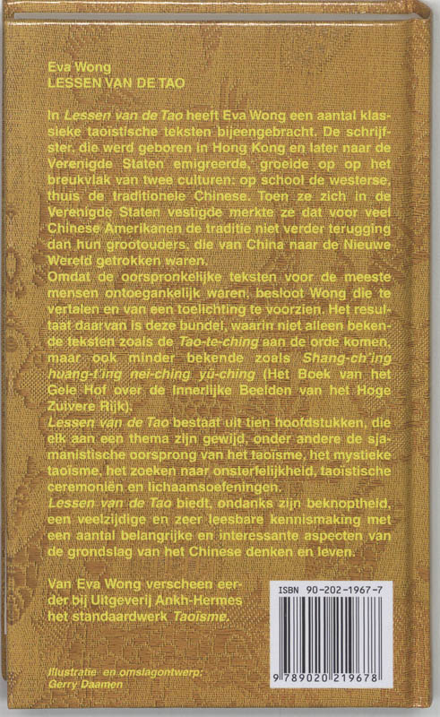 Lessen Van De Tao achterkant