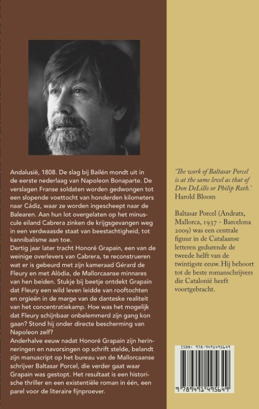 De keizer of het oog van de storm achterkant