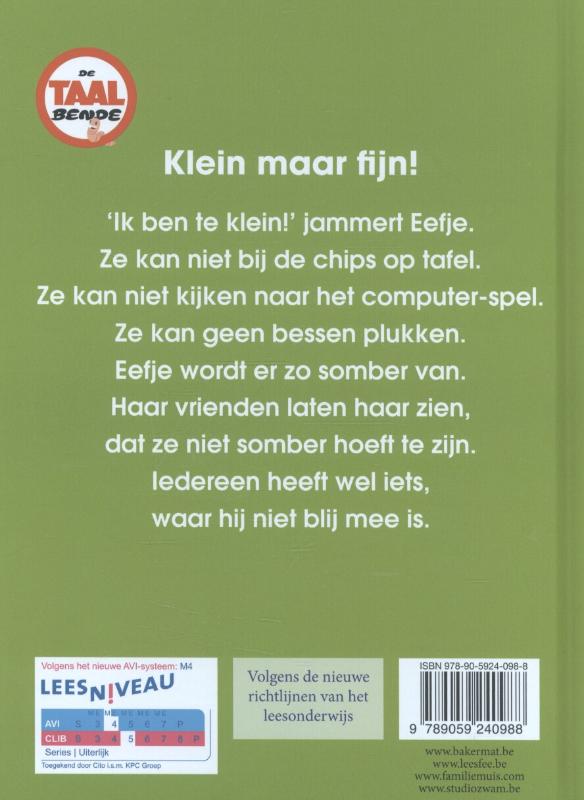 De taalbende klein maar fijn achterkant