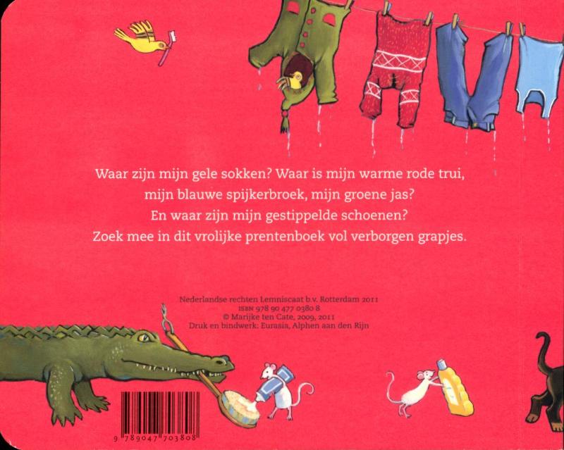 Waar is mijn sok achterkant