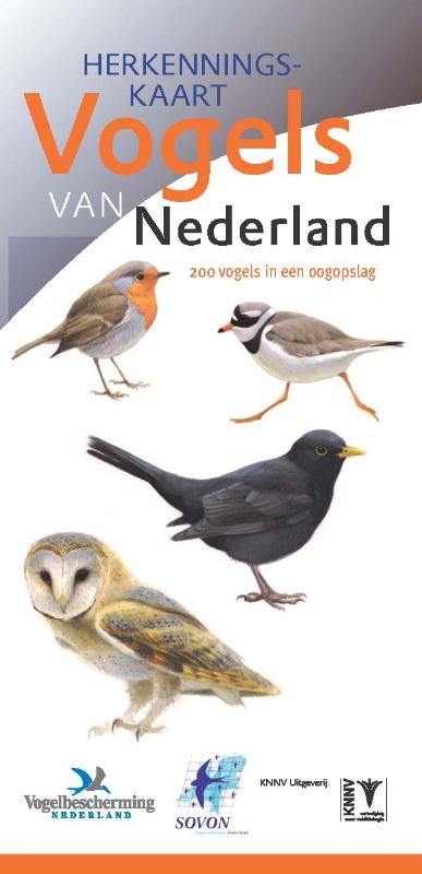 Herkenningskaart vogels van Nederland
