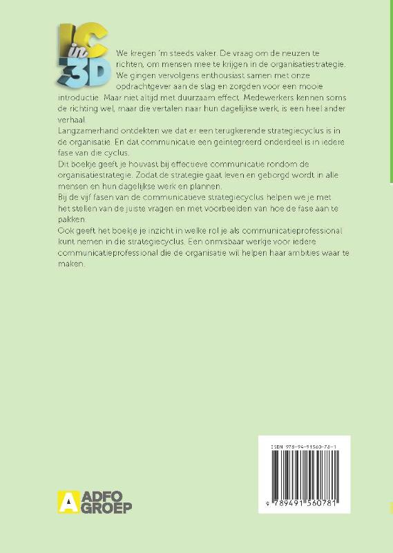 Onze strategie komt niet aan!? achterkant