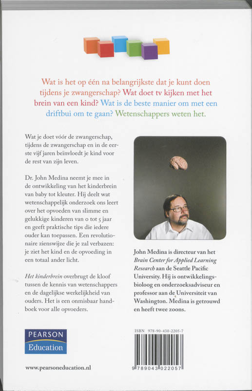 Het kinderbrein achterkant