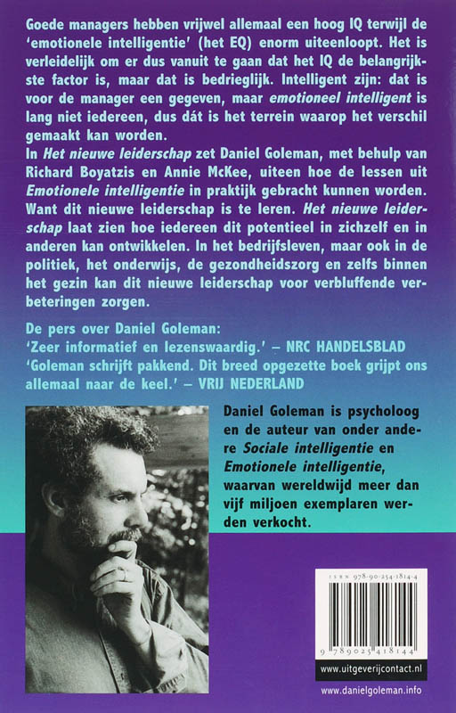 Het Nieuwe Leiderschap achterkant